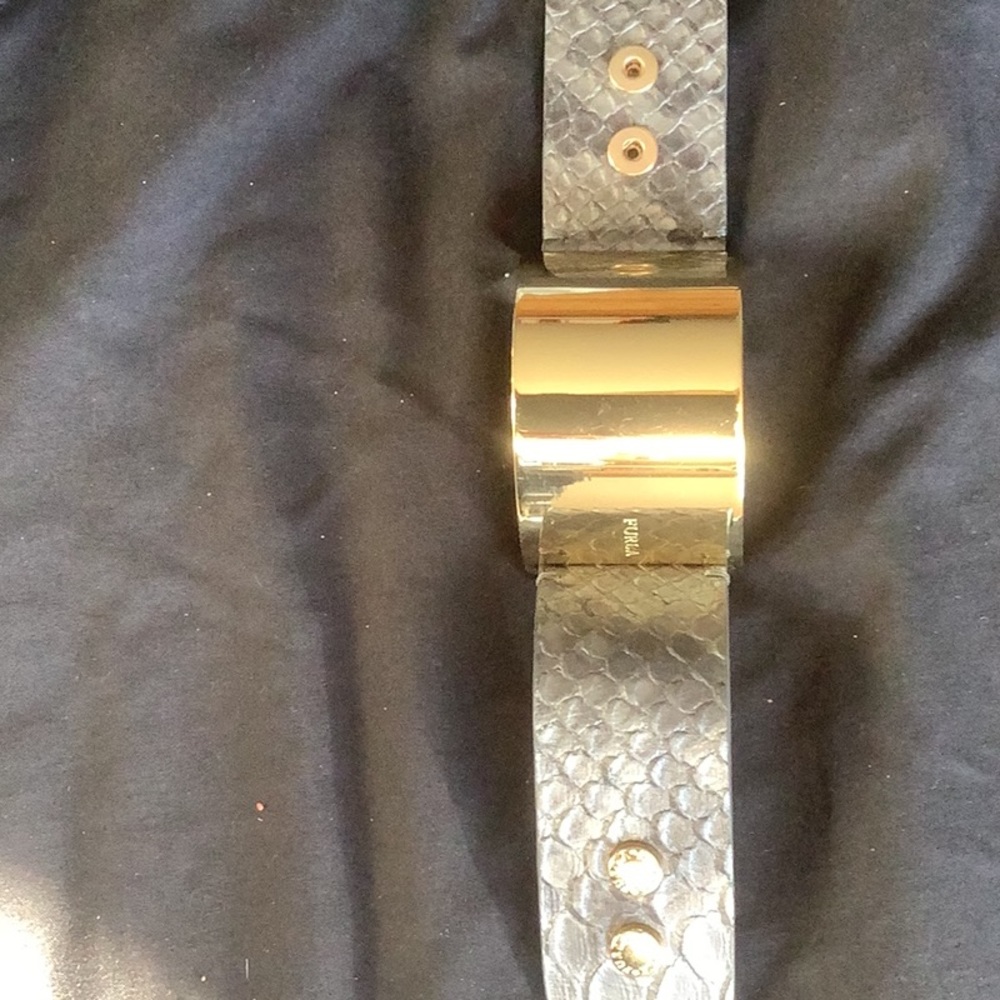 Furla Cuff / Faux Python Strap